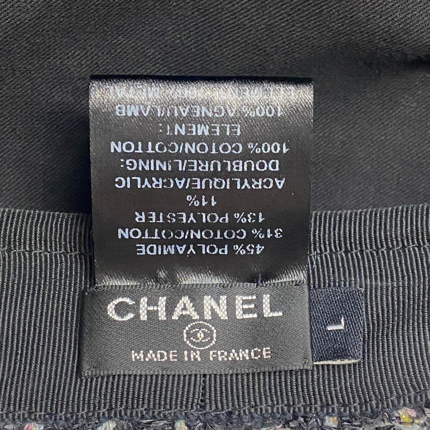 【中古】CHANEL | シャネル ココマークウイード キャスケット サイズ：L【加古川店】