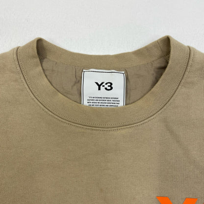 【中古】Y-3 | ワイスリー CLASSIC CHEST LOGO CREW スウェット HT4496 ベージュ サイズ：M【加古川店】