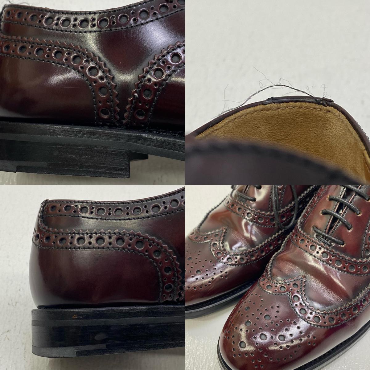 【中古】Church`s | チャーチ BURWOOD WG その他靴 A73721 ボルドー/バーガンディー 24cm【加古川店】