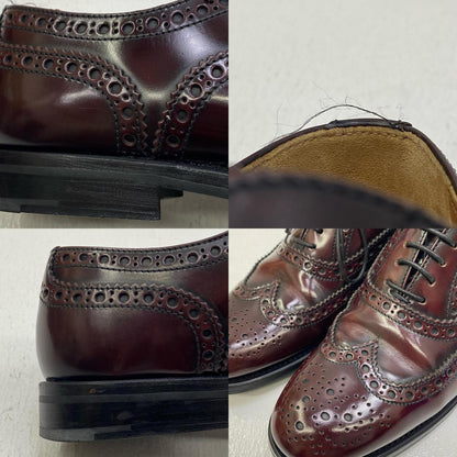 【中古】Church`s | チャーチ BURWOOD WG その他靴 A73721 ボルドー/バーガンディー 24cm【加古川店】