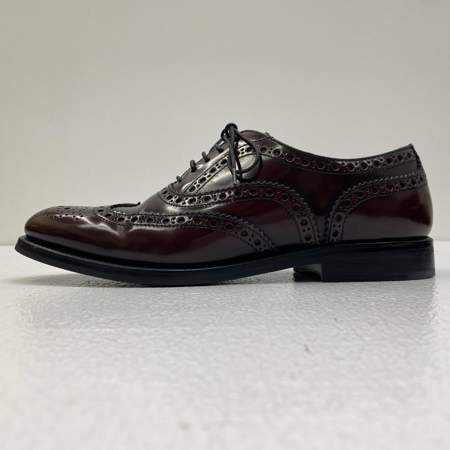 【中古】Church`s | チャーチ BURWOOD WG その他靴 A73721 ボルドー/バーガンディー 24cm【加古川店】
