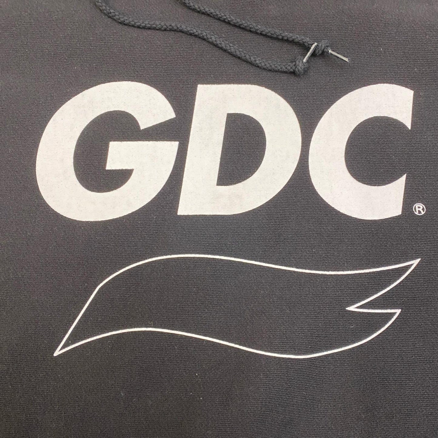 【中古】GDC | ジーディーシー GDC WING hoodie パーカー gd0223 ブラック サイズ：XL【加古川店】