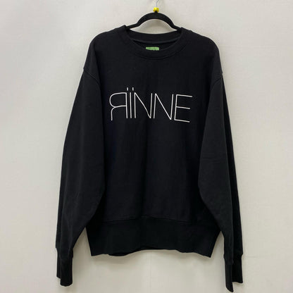 【中古】GDC | ジーディーシー RINNE crew sweat スウェット gd0423 ブラック サイズ：XL【加古川店】