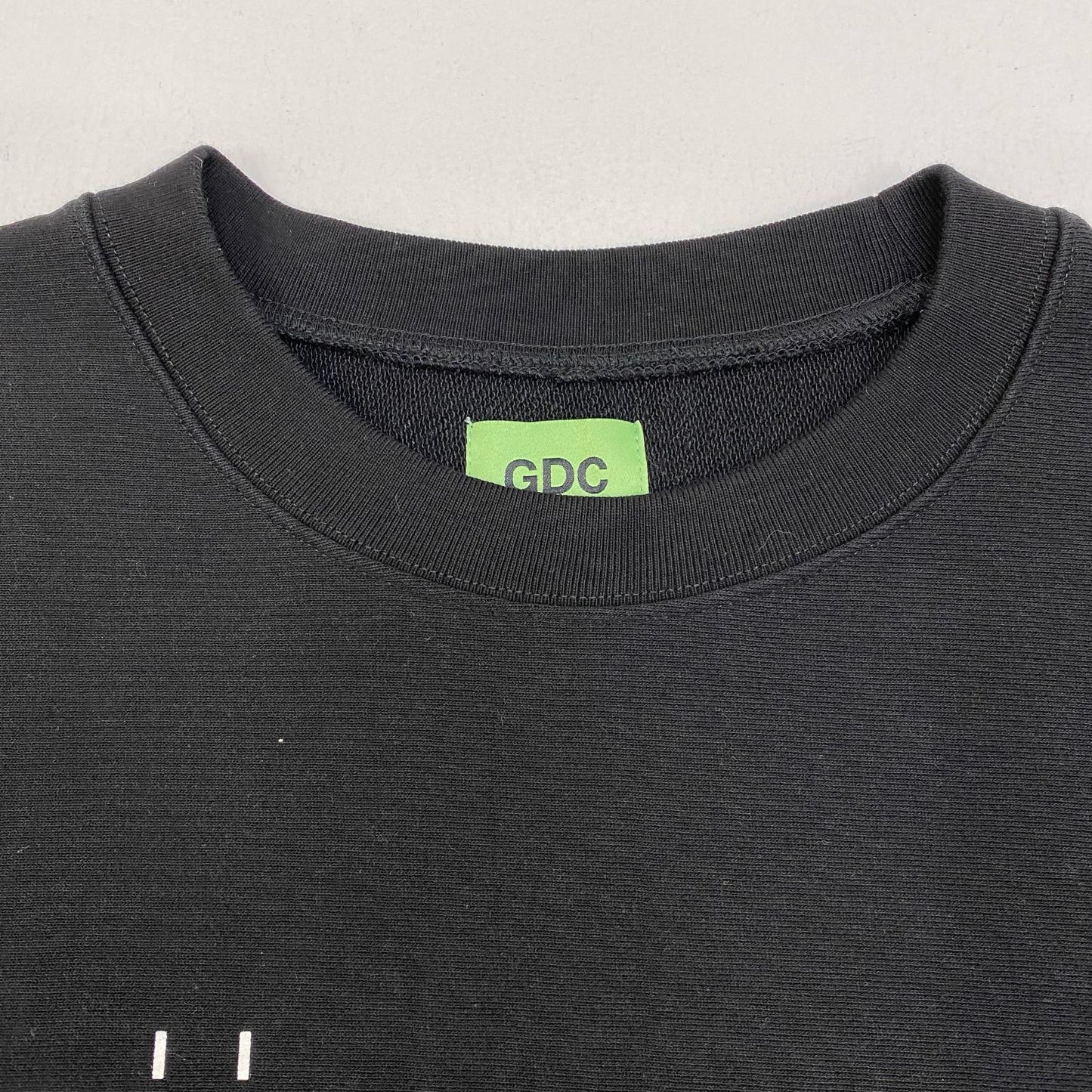 【中古】GDC | ジーディーシー RINNE crew sweat スウェット gd0423 ブラック サイズ：XL【加古川店】