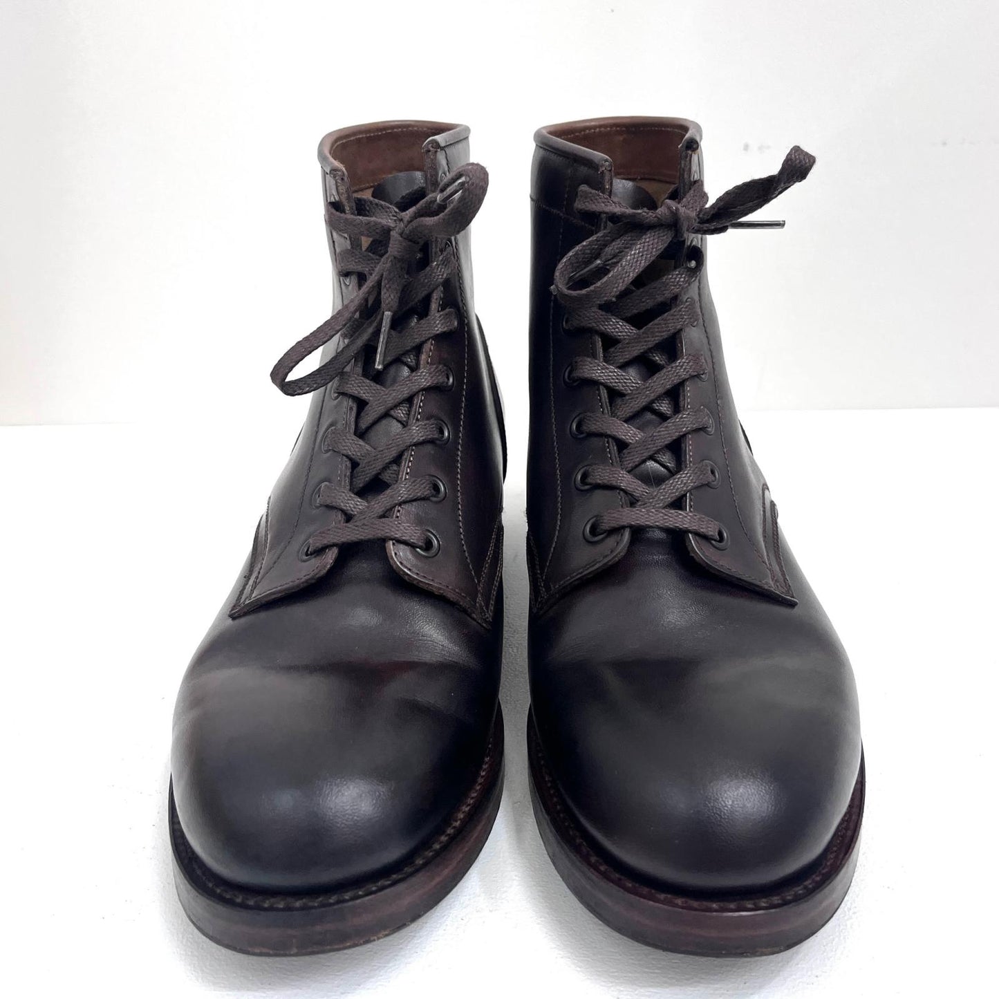 【中古】 italian horsebutt service boots ブーツ ブラウン 28cm【加古川店】