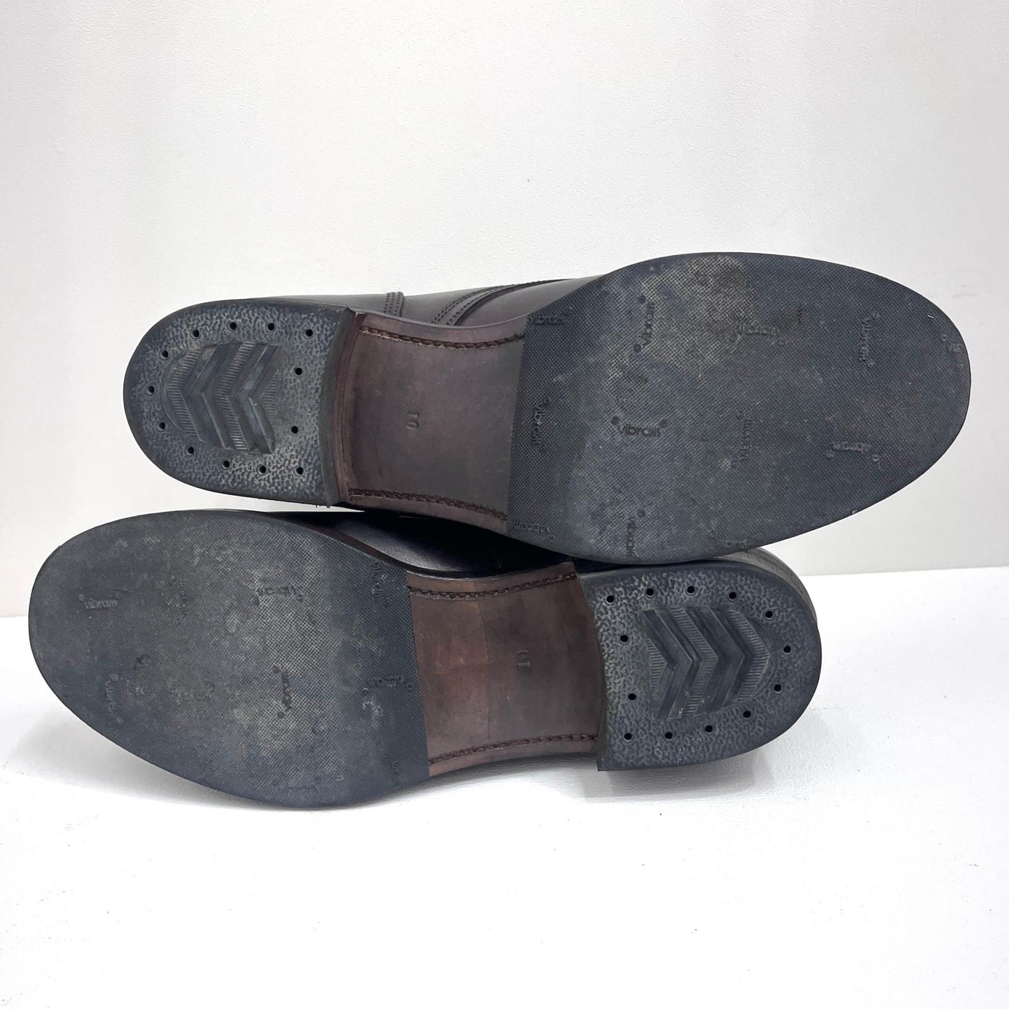 【中古】 italian horsebutt service boots ブーツ ブラウン 28cm【加古川店】