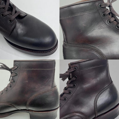 【中古】 italian horsebutt service boots ブーツ ブラウン 28cm【加古川店】