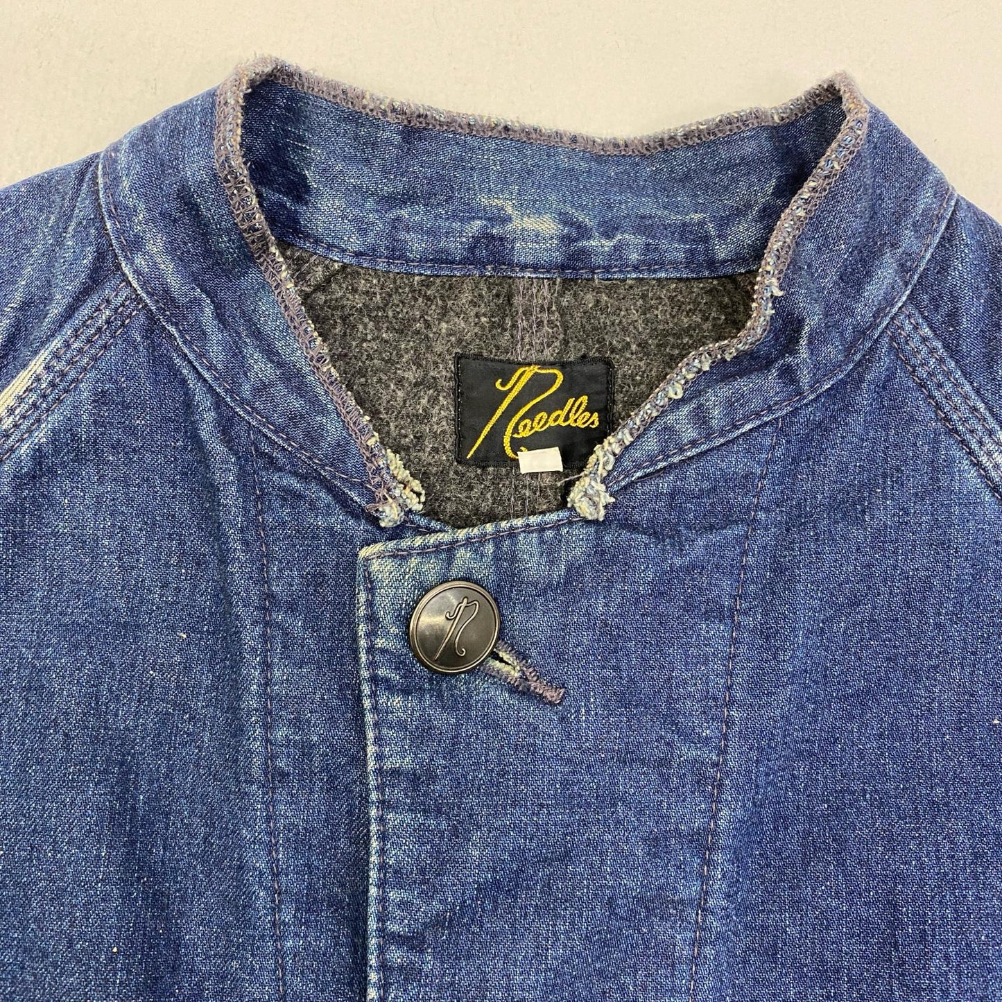 【中古】Needles | ニードルス Chore Jacket 7.5oz Denim デニム インディゴ サイズ：S【加古川店】