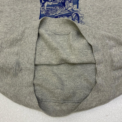 【中古】fuct | ファクト x LUCIFER WONG SWEAT スウェット グレー サイズ：M【加古川店】