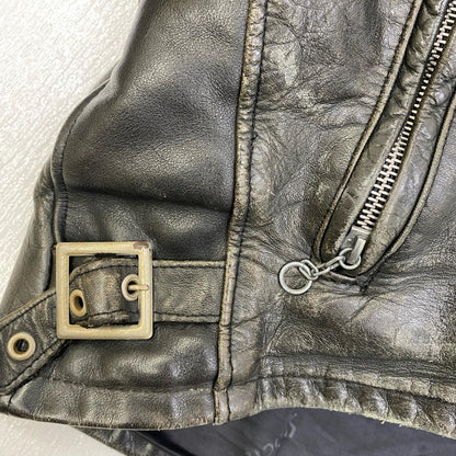 【中古】schott | ショット SINGLE RIDERS JKT レザー 141 ブラック サイズ：36【加古川店】