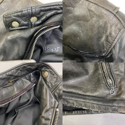 【中古】schott | ショット SINGLE RIDERS JKT レザー 141 ブラック サイズ：36【加古川店】