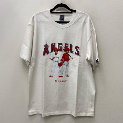 【中古】APPLE BUM | アップルバム LA Angels Boy T-Shirt 半袖Ｔシャツ MLB2121101A ホワイト サイズ：L【加古川店】