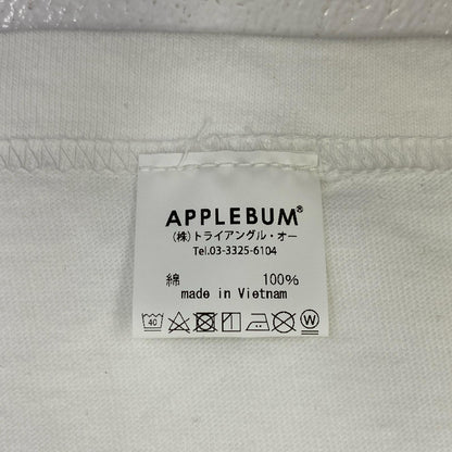 【中古】APPLE BUM | アップルバム 90s Udagawa Boy T-shirt 半袖Ｔシャツ NN2111101 ホワイト サイズ：L【加古川店】