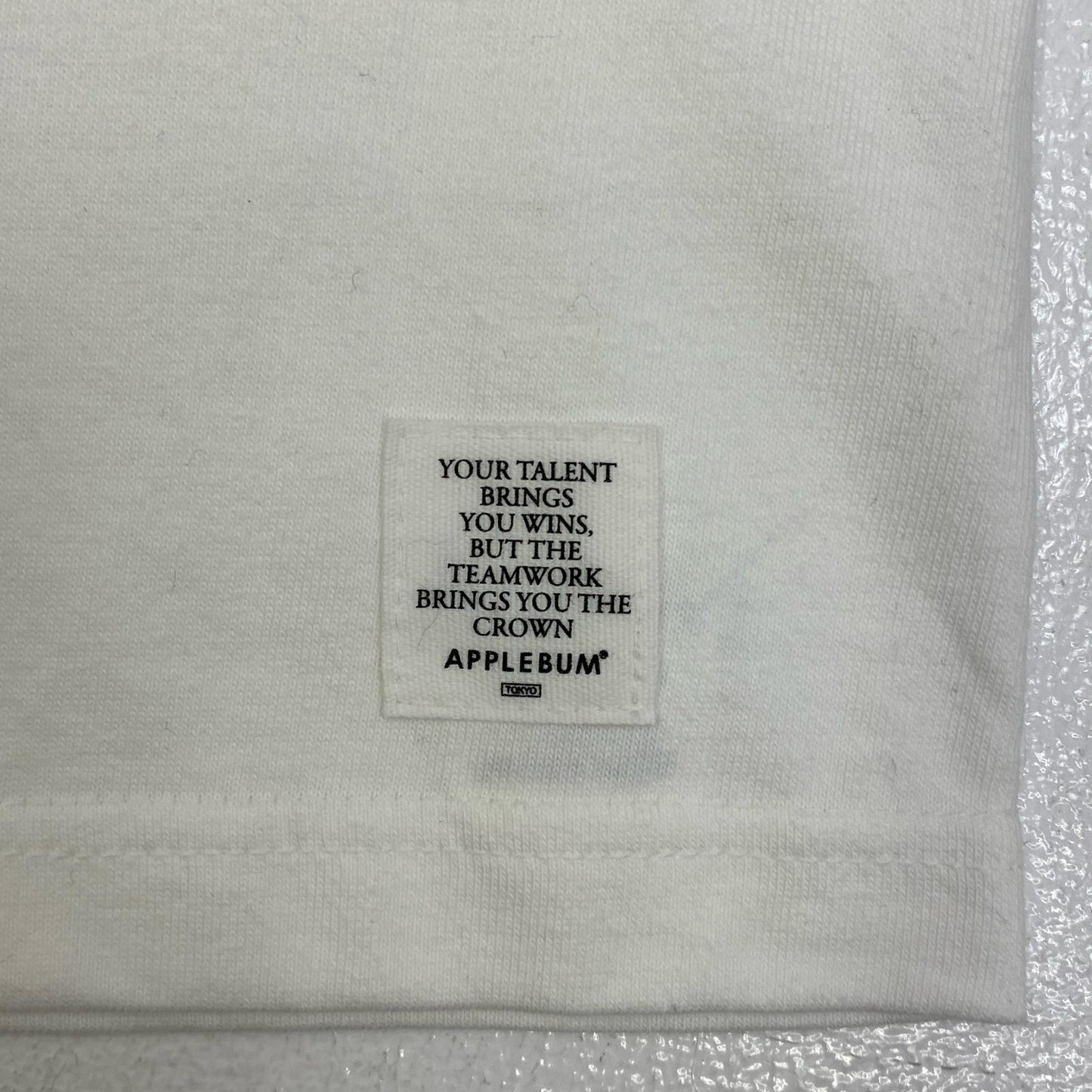 【中古】APPLE BUM | アップルバム 90s Udagawa Boy T-shirt 半袖Ｔシャツ NN2111101 ホワイト サイズ：L【加古川店】