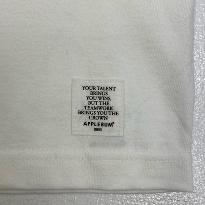 【中古】APPLE BUM | アップルバム 90s Udagawa Boy T-shirt 半袖Ｔシャツ NN2111101 ホワイト サイズ：L【加古川店】