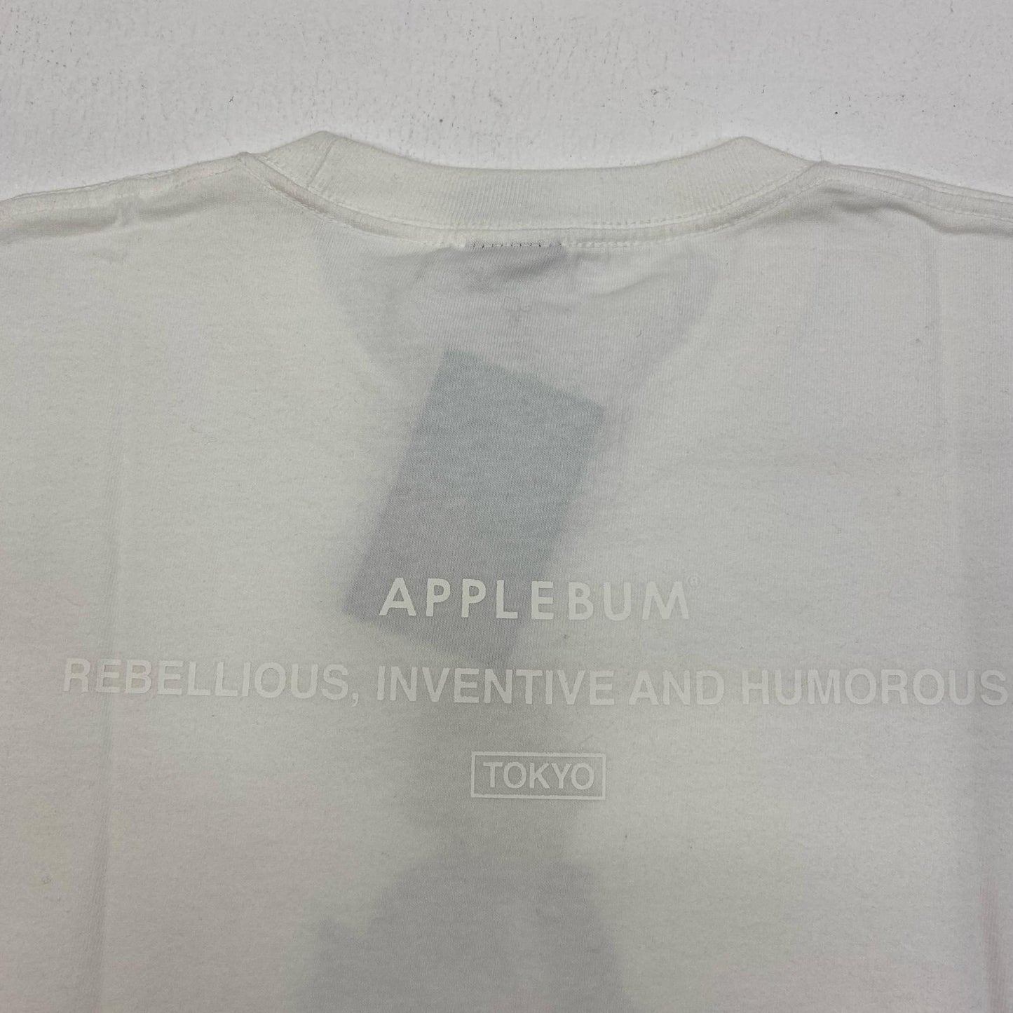 【中古】APPLE BUM | アップルバム 90s Udagawa Boy T-shirt 半袖Ｔシャツ NN2111101 ホワイト サイズ：L【加古川店】