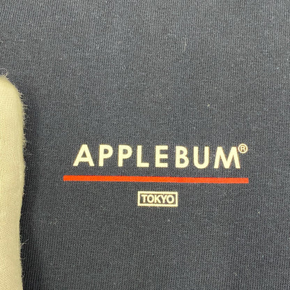 【中古】APPLE BUM | アップルバム Barcelona 92 Boy L/S 長袖Ｔシャツ BB2111102 ネイビー サイズ：L【加古川店】