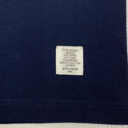 【中古】APPLE BUM | アップルバム Barcelona 92 Boy L/S 長袖Ｔシャツ BB2111102 ネイビー サイズ：L【加古川店】