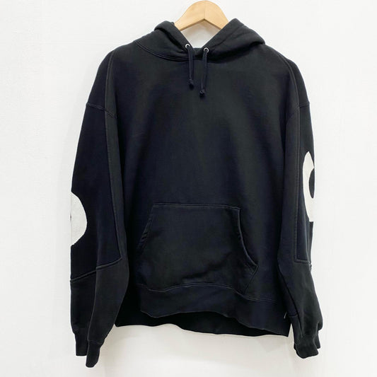 Supreme | シュプリーム Big Logo Jacquard Hooded プルオーバーパーカー ブラック Mサイズ 23FW パーカー ブラック サイズ：M