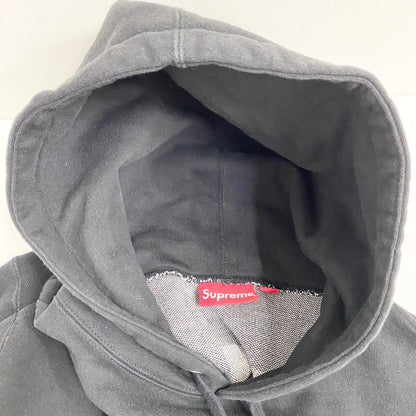 Supreme | シュプリーム Big Logo Jacquard Hooded プルオーバーパーカー ブラック Mサイズ 23FW パーカー ブラック サイズ：M