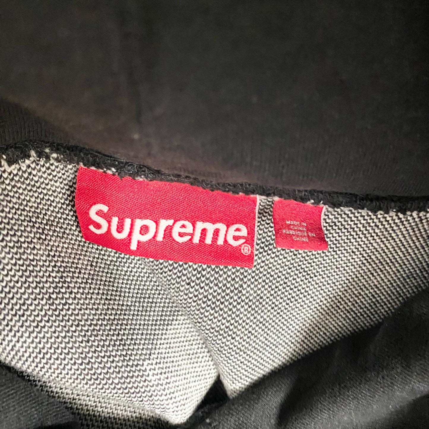 Supreme | シュプリーム Big Logo Jacquard Hooded プルオーバーパーカー ブラック Mサイズ 23FW パーカー ブラック サイズ：M