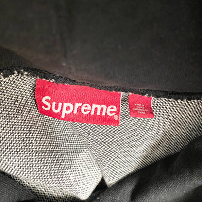 Supreme | シュプリーム Big Logo Jacquard Hooded プルオーバーパーカー ブラック Mサイズ 23FW パーカー ブラック サイズ：M