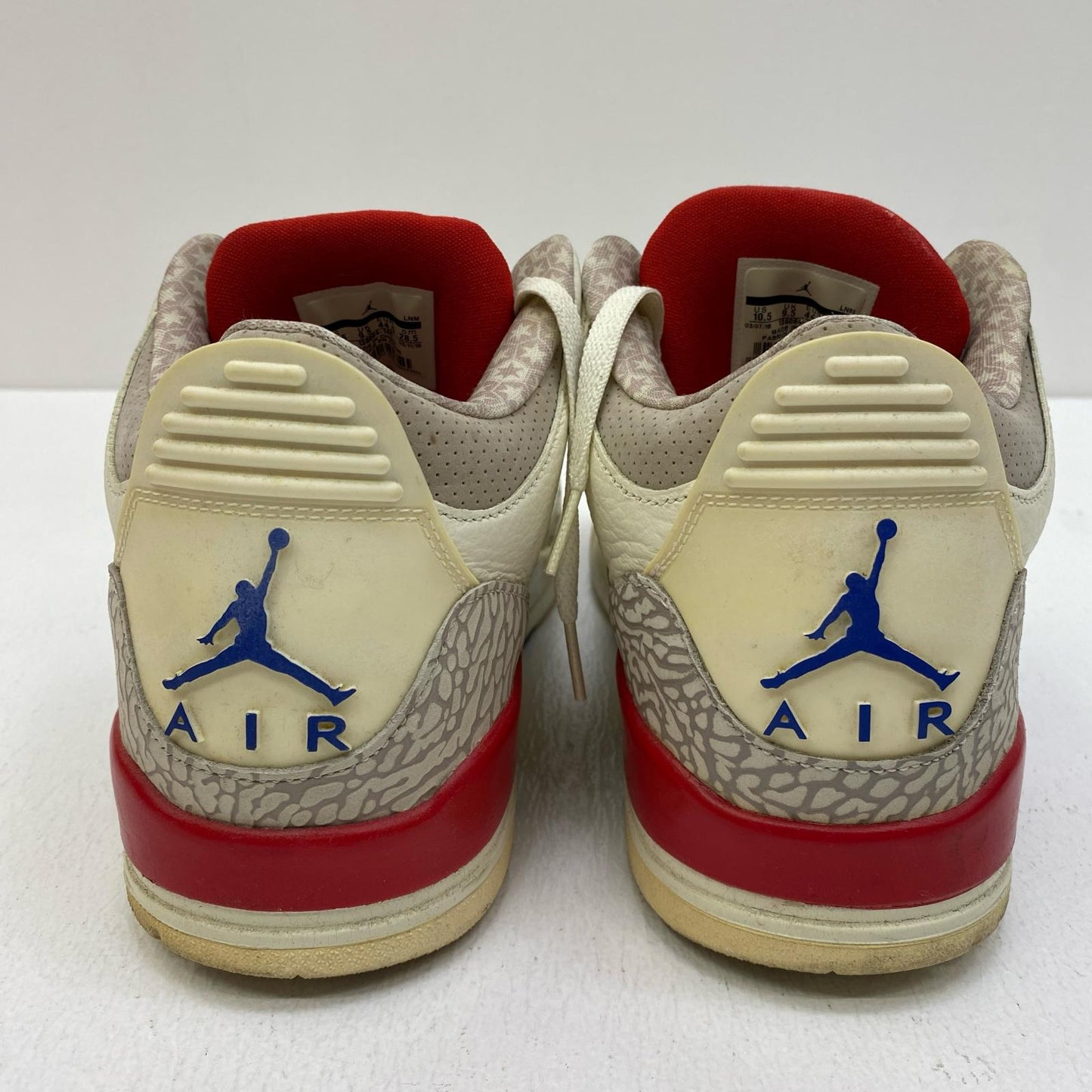【中古】NIKE | ナイキ Air Jordan 3 Retro スニーカー 136064-140 マルチカラー【加古川店】