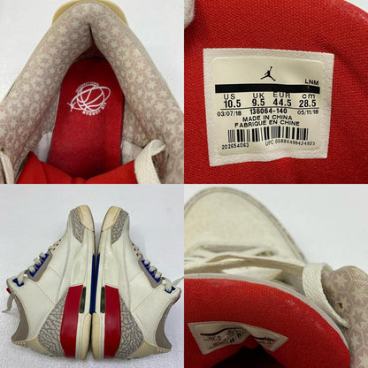 【中古】NIKE | ナイキ Air Jordan 3 Retro スニーカー 136064-140 マルチカラー【加古川店】