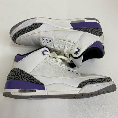 【中古】NIKE | ナイキ Air Jordan 3 Retro スニーカー CT8532-105 パープル 29cm【加古川店】