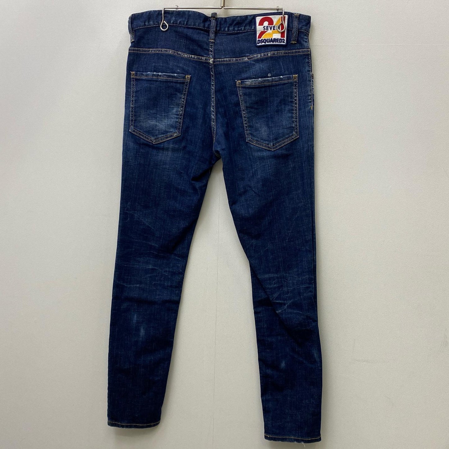 【中古】DSQUARED2 | ディースクエアード SEVEN SKATER JEANS デニムパンツ S74LB1231 インディゴ サイズ：50【加古川店】