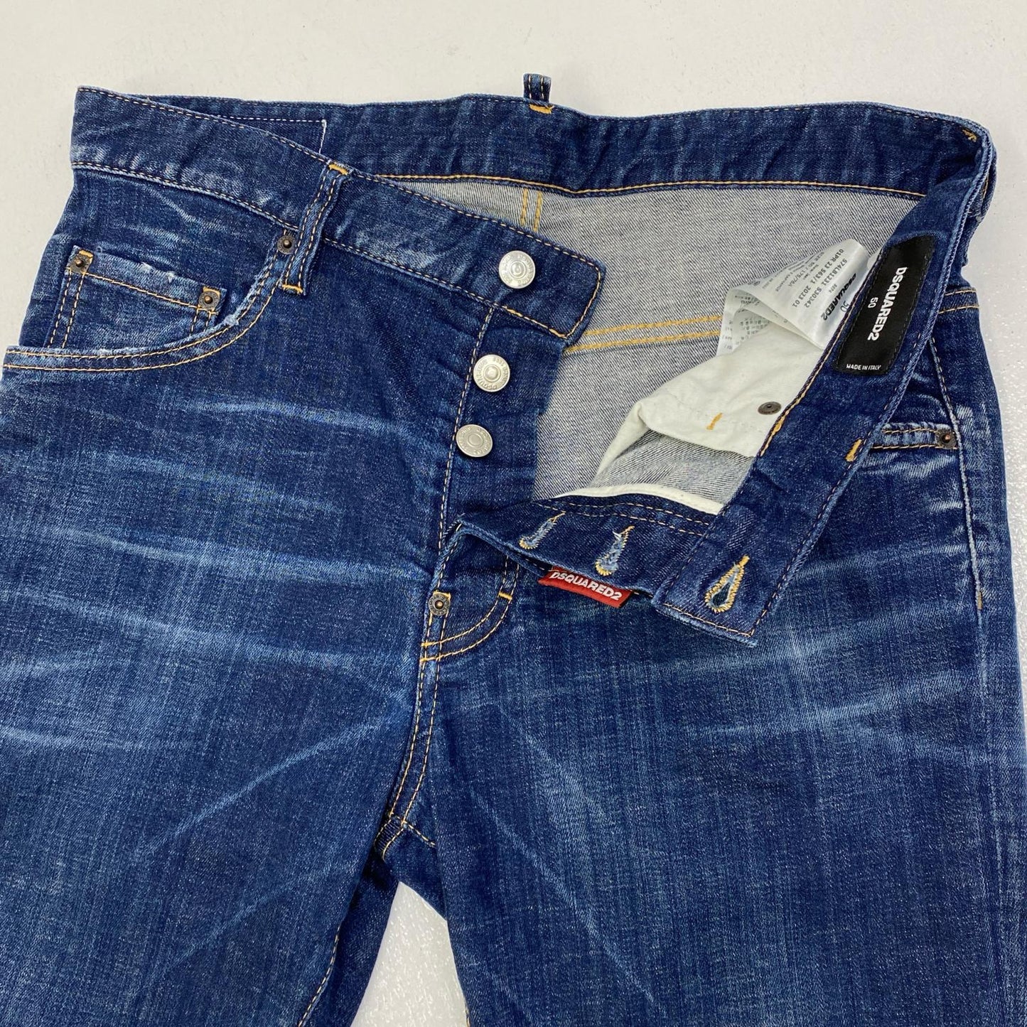 【中古】DSQUARED2 | ディースクエアード SEVEN SKATER JEANS デニムパンツ S74LB1231 インディゴ サイズ：50【加古川店】