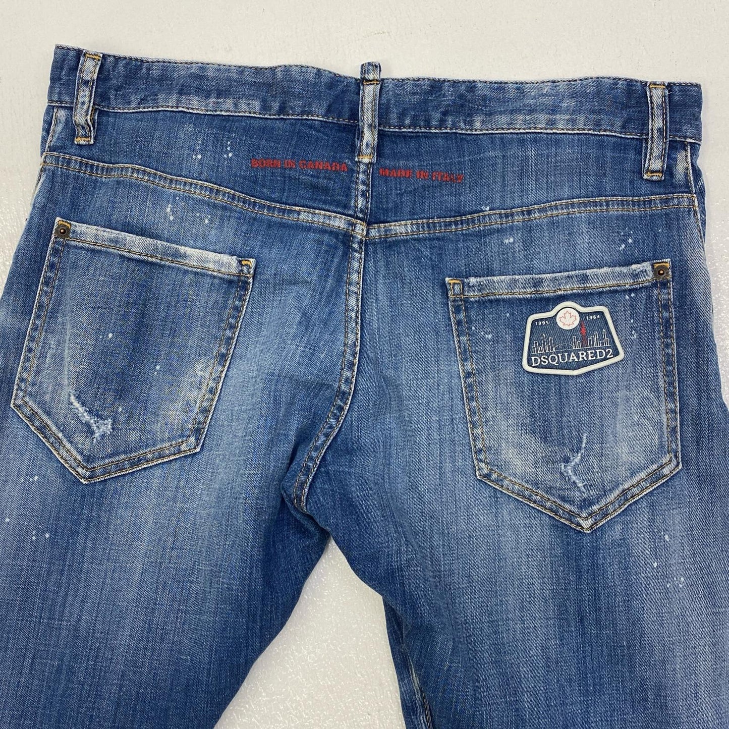 【中古】DSQUARED2 | ディースクエアード Sexy Twist Jean デニムパンツ S74LB0669 インディゴ サイズ：50【加古川店】
