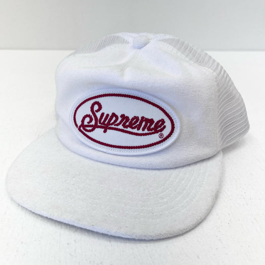 Supreme | シュプリーム Terry Mesh Back 5-Panel キャップ ホワイト サイズ：58