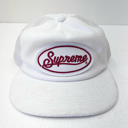 Supreme | シュプリーム Terry Mesh Back 5-Panel キャップ ホワイト サイズ：58