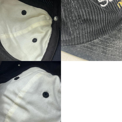 Supreme | シュプリーム Corduroy Classic Logo 6-Panel キャップ ブラック