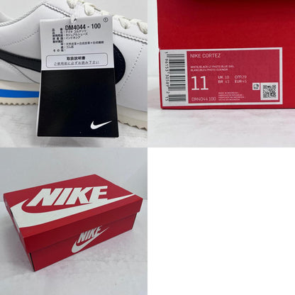 【中古】NIKE | ナイキ Cortez White and Black スニーカー DM4044-100 ホワイト 29cm【加古川店】