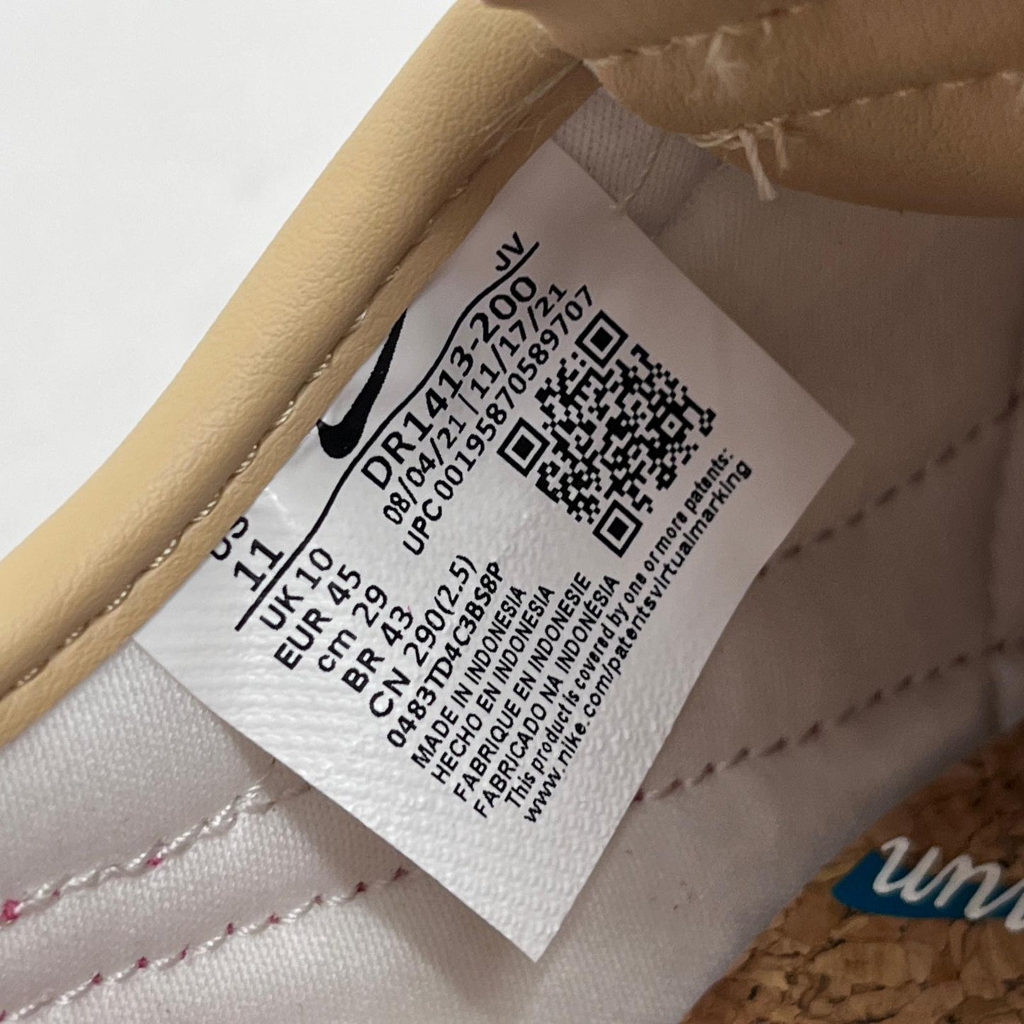 【中古】NIKE | ナイキ Cortez スニーカー DR1413-200 ピンク 29cm【加古川店】