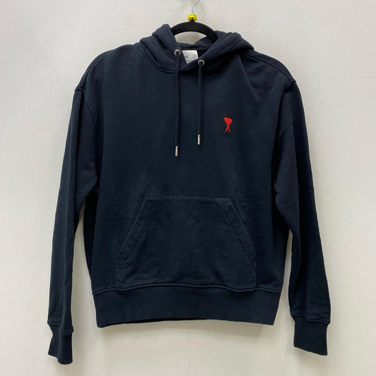 【中古】AMI | アミ SMALL ADC HOODIE 国内正規品 パーカー BFUSW200.730 ブラック サイズ：XS【加古川店】