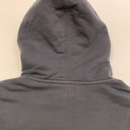 【中古】AMI | アミ SMALL ADC HOODIE 国内正規品 パーカー BFUSW200.730 ブラック サイズ：XS【加古川店】