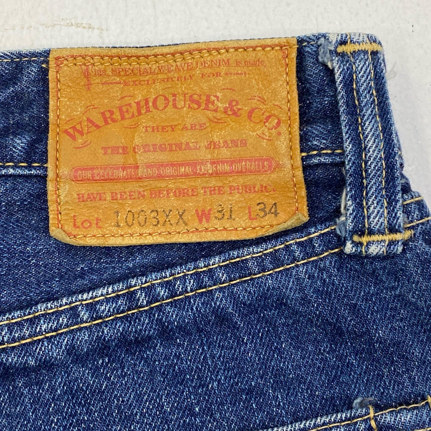 【中古】WARE HOUSE | ウェアハウス　ウエアハウス 黄耳 デニムパンツ 1003XX インディゴ サイズ：31【加古川店】