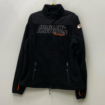 【中古】HARLEY-DAVIDSON | ハーレーダビットソン W's H-D Racing Fleece Jkt その他トップス 98598-19VW ブラック【加古川店】