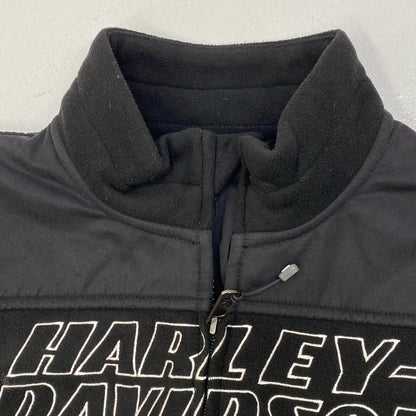 【中古】HARLEY-DAVIDSON | ハーレーダビットソン W's H-D Racing Fleece Jkt その他トップス 98598-19VW ブラック【加古川店】
