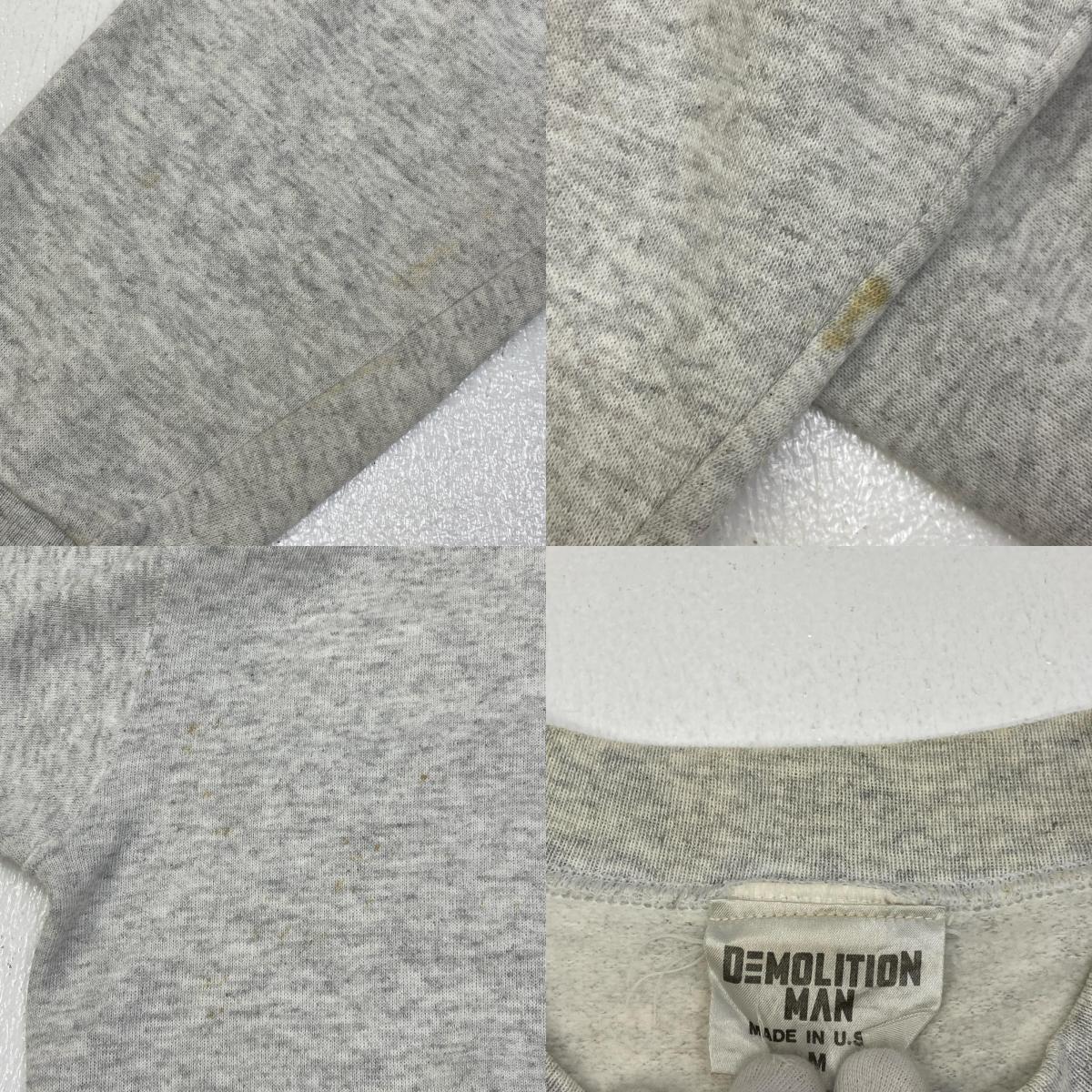 【中古】 demolition man スウェット グレー サイズ：M【加古川店】