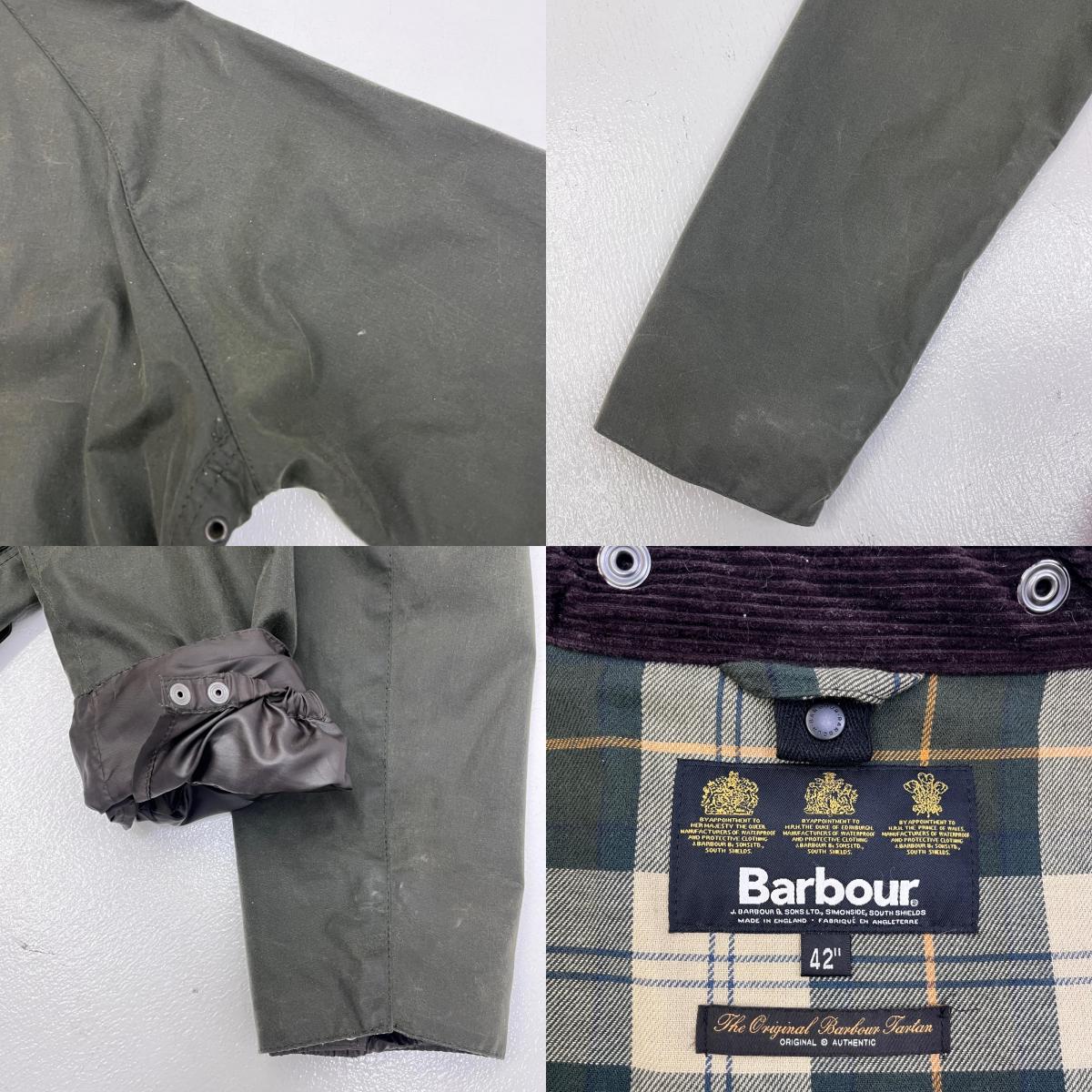 【中古】Barbour | バーブァー SL BEAUFORT 英国製 その他アウター 1402126 オリーブ サイズ：42【加古川店】