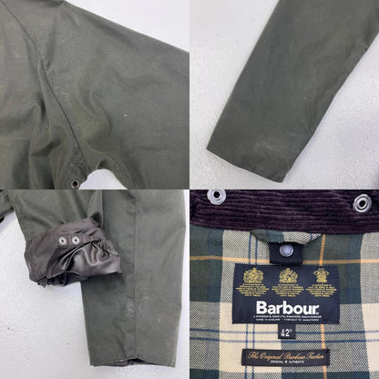 【中古】Barbour | バーブァー SL BEAUFORT 英国製 その他アウター 1402126 オリーブ サイズ：42【加古川店】