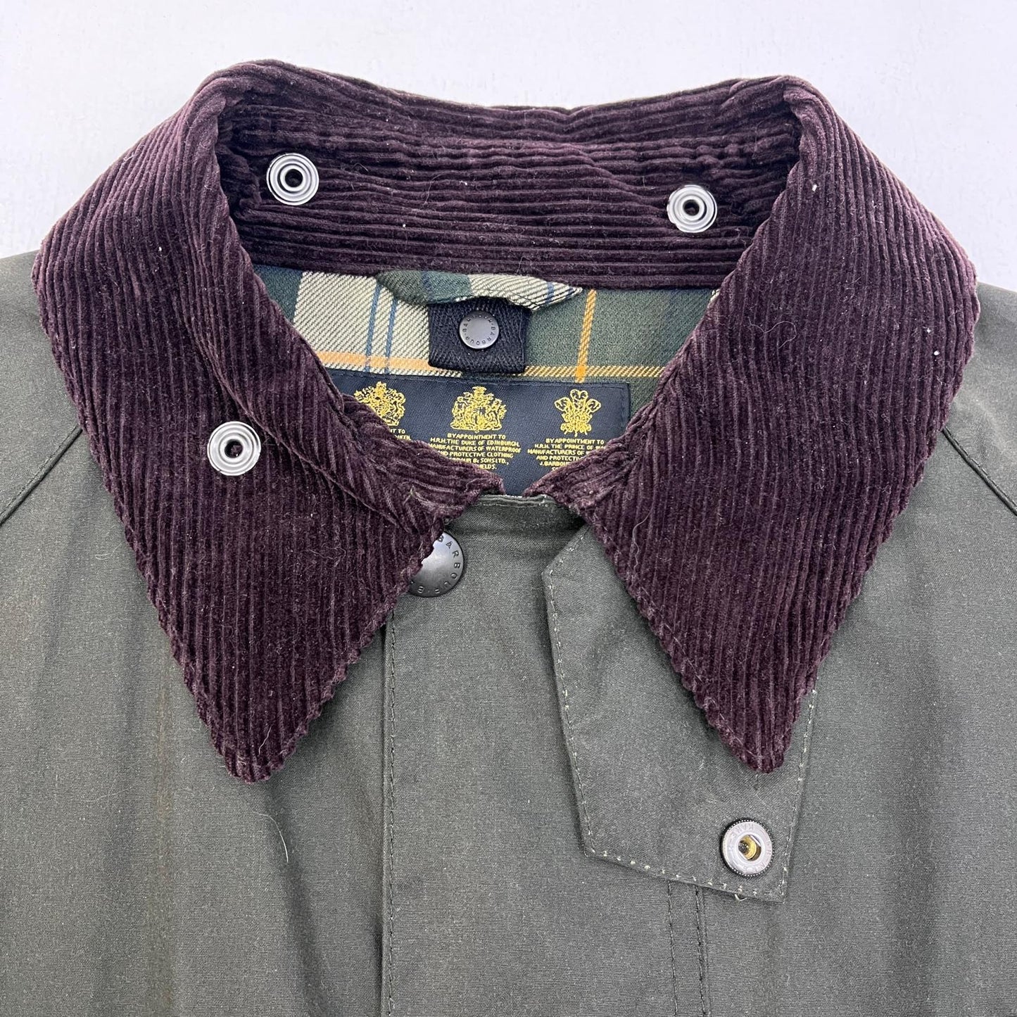 【中古】Barbour | バーブァー SL BEAUFORT 英国製 その他アウター 1402126 オリーブ サイズ：42【加古川店】