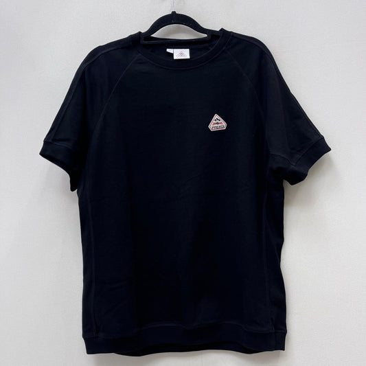 【中古】Pyrenex | ピレネックス ロゴワッペン 半袖Ｔシャツ HMR016 ブラック サイズ：S【加古川店】