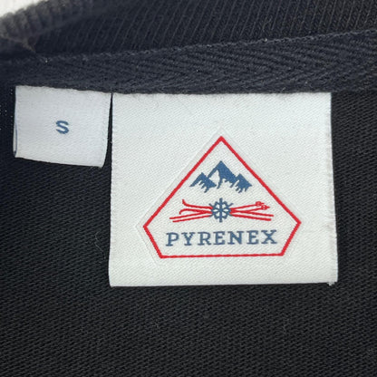 【中古】Pyrenex | ピレネックス ロゴワッペン 半袖Ｔシャツ HMR016 ブラック サイズ：S【加古川店】