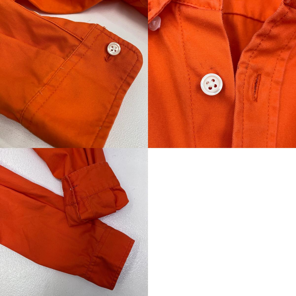SUPREME シュプリーム small box shirt 長袖シャツ オレンジ XLサイズ