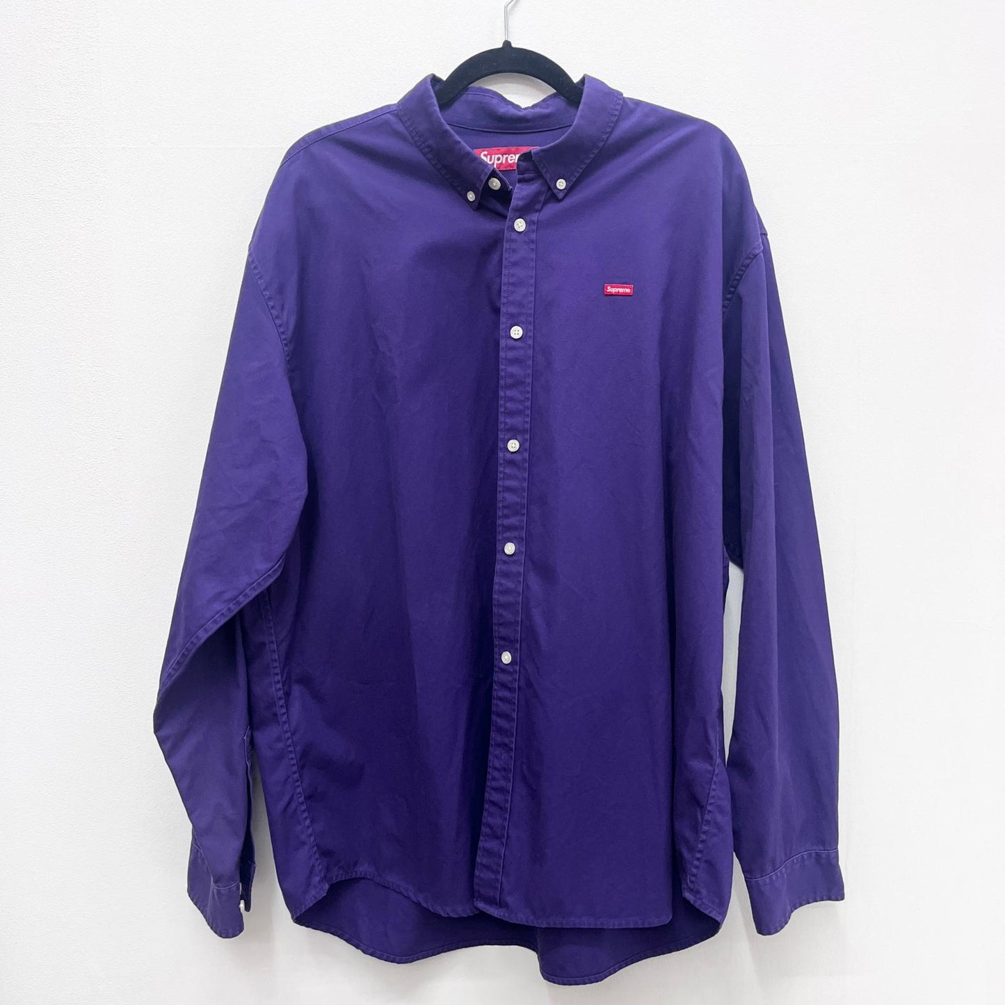 Supreme | シュプリーム supreme small box shirt 長袖シャツ パープル サイズ：XL
